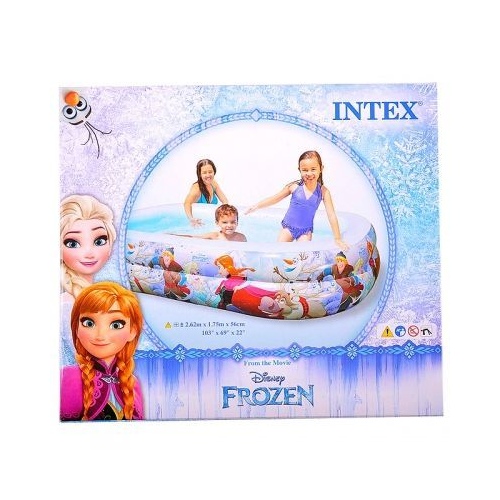 Надувной детский бассейн INTEX "Холодное сердце" 262 x 175 x 56 см, артикул 58469