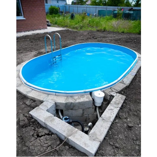 Морозоустойчивый бассейн Лагуна 6 х 4 х 1.25 м