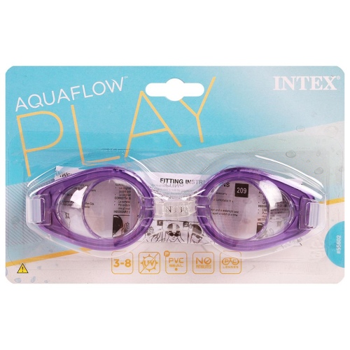 Очки для плавания INTEX "Play" желтые, артикул 55602