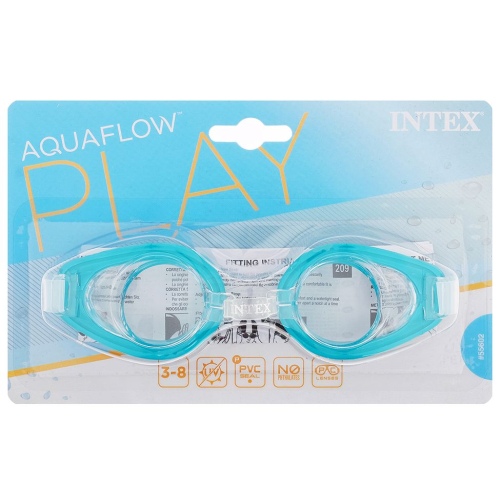 Очки для плавания INTEX "Play" желтые, артикул 55602