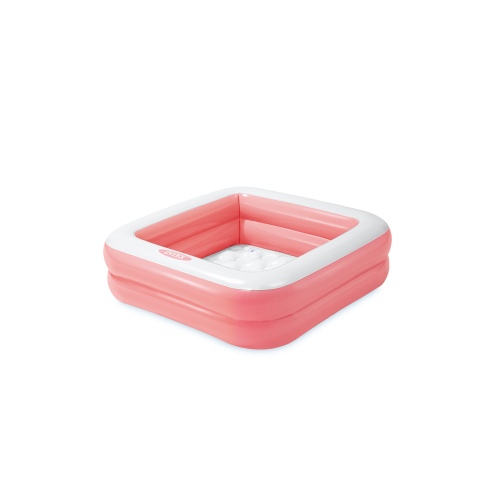  Надувной детский бассейн INTEX Play Box - розовый 86 х 86 х 25 см, артикул 57100