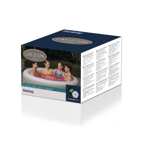 Подсветка Bestway LAY-Z-SPA Xtras 7-цветная светодиодная 9.2 x 6.2 см, артикул 60303