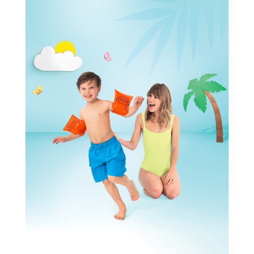 Нарукавники INTEX "Deluxe" 23 x 15 см, артикул 58642