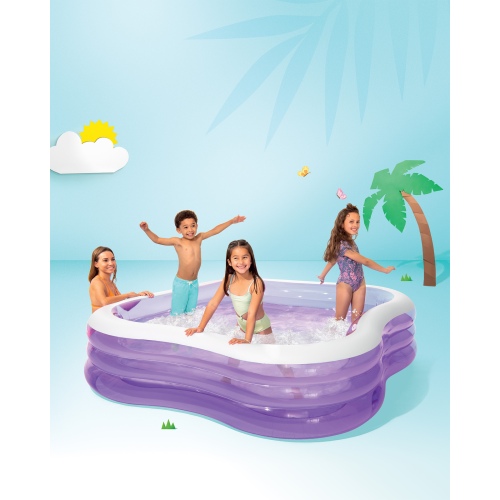 Детский бассейн INTEX Swim Center Beach Wave 2.29 x 2.29 x 0.56 м, артикул 57495