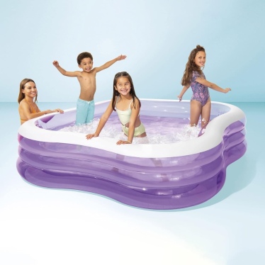 Детский бассейн INTEX "Сиреневая звезда" 2.29 x 2.29 x 0.56 м, артикул 57495