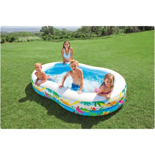 Детский бассейн INTEX "Пляж" 262 x 160 x 46 см, артикул 56490