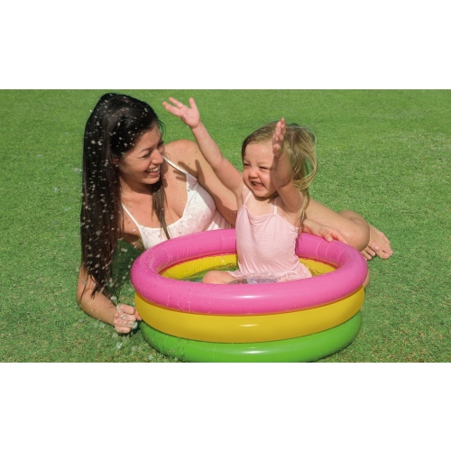 Детский бассейн INTEX "Радуга" 61 x 22 см, артикул 57107