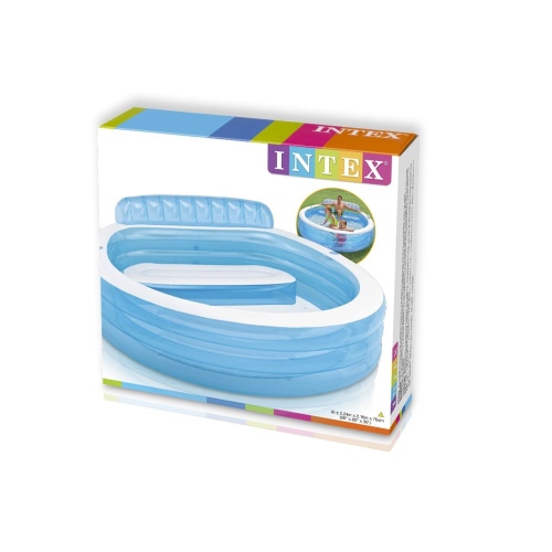 Детский бассейн INTEX "Семейный отдых" 224 x 216 x 76 см, артикул 57190