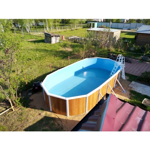 Запасная пленка к бассейну Atlantic Pool 7.3 x 3.7 x 1.35 м (0.4 мм) голубая, артикул LI122420