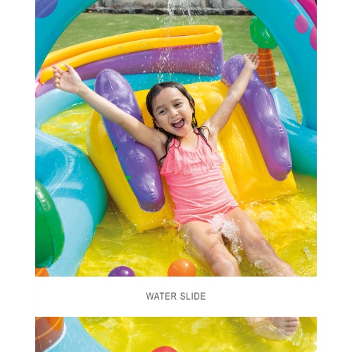 Надувной игровой центр INTEX "Диноленд" 333 x 229 x 112 см, артикул 57135