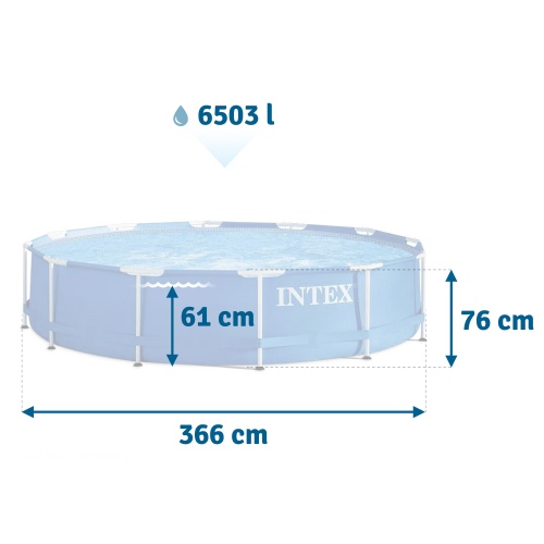 Каркасный бассейн INTEX 28212