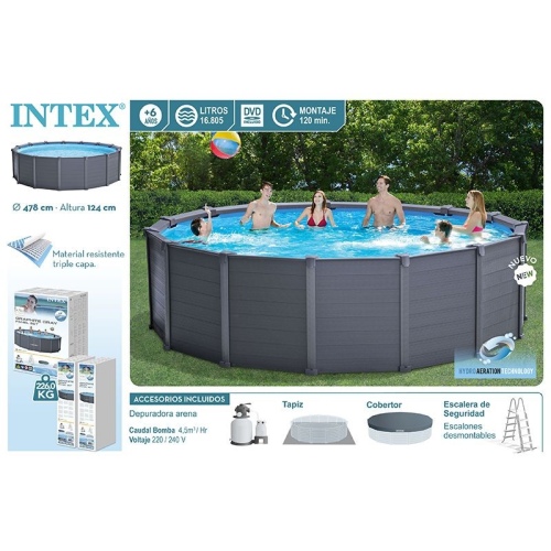 Каркасный бассейн INTEX 26384