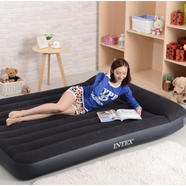 Кровать INTEX надувная 137 x 191 x 25 см с подголовником, без насоса, артикул 64142