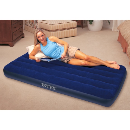 Кровать INTEX надувная 99 x 191 x 25 см, без насоса, артикул 64757