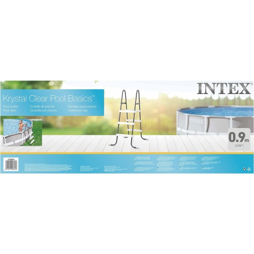Лестница для бассейнов INTEX до 91 см без площадки, артикул 28064