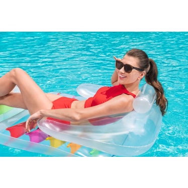 Матрас Bestway Summer Colors со спинкой + складная секция для ног 201 x 89 см, артикул 43023