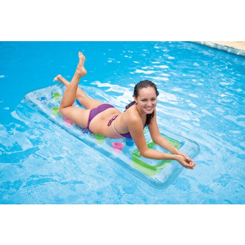 Матрас INTEX "Облако" зелёный 188 x 71 см, артикул 59894-G