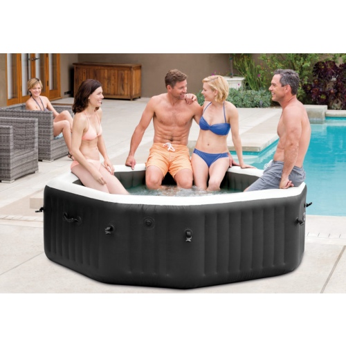 Надувная джакузи INTEX PureSpa Jet and Bubble Deluxe, артикул 28458