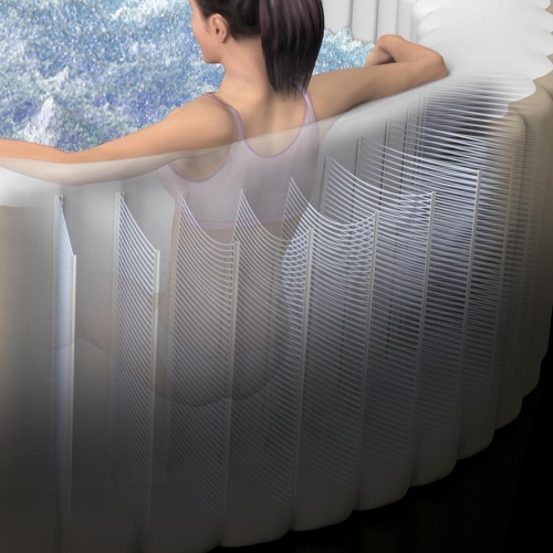 Надувная джакузи INTEX PureSpa Jet and Bubble Deluxe, артикул 28458