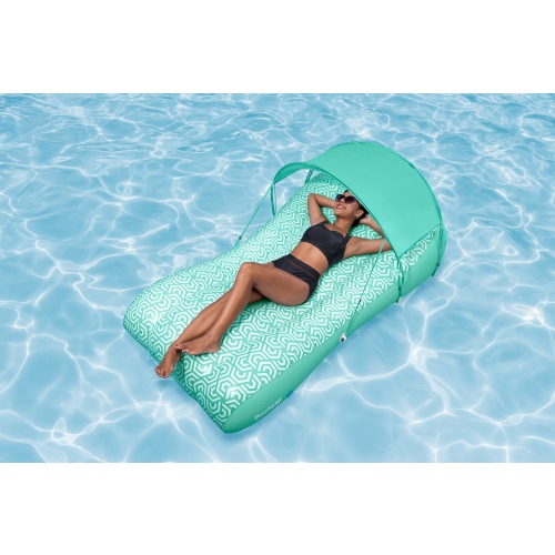 Надувной матрас Bestway Comfy Chill с солнцезащитным навесом 178 x 102 см, артикул 43729