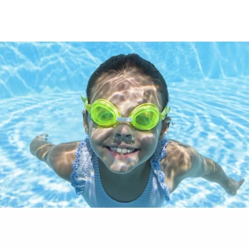 Очки для плавания Bestway Aqua Burst Essential зеленые для детей от 3 лет, артикул 21002