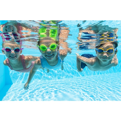 Очки для плавания Bestway Aqua Burst Essential набор 3 шт для детей от 3 лет, артикул 21074