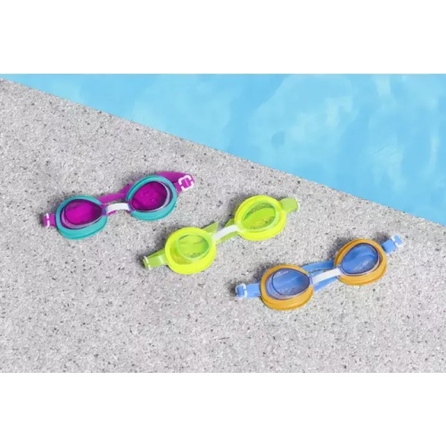 Очки для плавания Bestway Aqua Burst Essential набор 3 шт для детей от 3 лет, артикул 21074