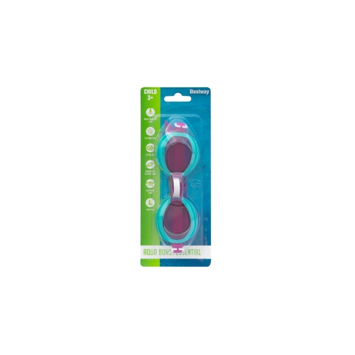 Очки для плавания Bestway Aqua Burst Essential набор 3 шт для детей от 3 лет, артикул 21074