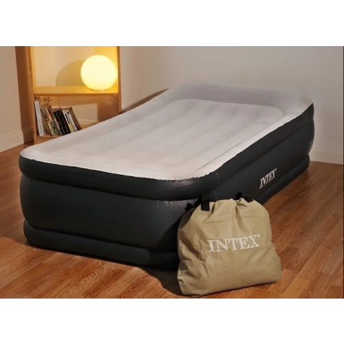 Кровать INTEX надувная 99 x 191 x 42 см, встроенный насос 220V, артикул 64132