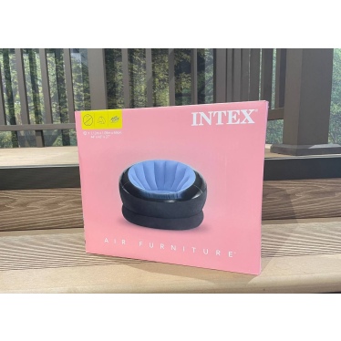 Надувное кресло INTEX Empire 112 x 109 x 69 см, цвет синий, артикул 68582-B