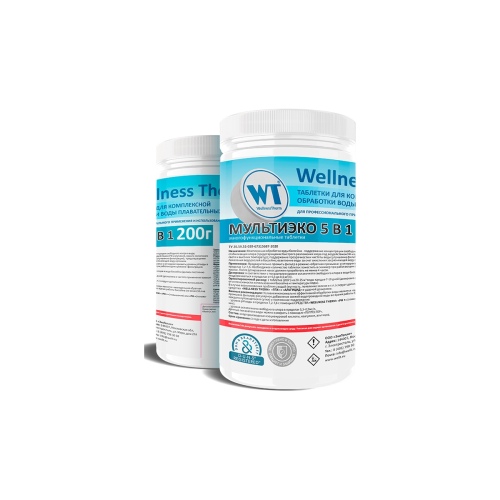 МУЛЬТИЭКО 5 в 1 таблетки 200г «Wellness Therm» 1кг, артикул 877420