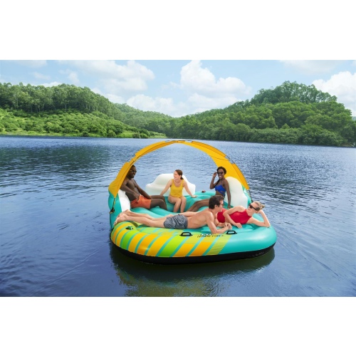 Надувной плот Bestway Hydro-Force Sunny Lounge на 5 человек 300 x 275 см, артикул 43407