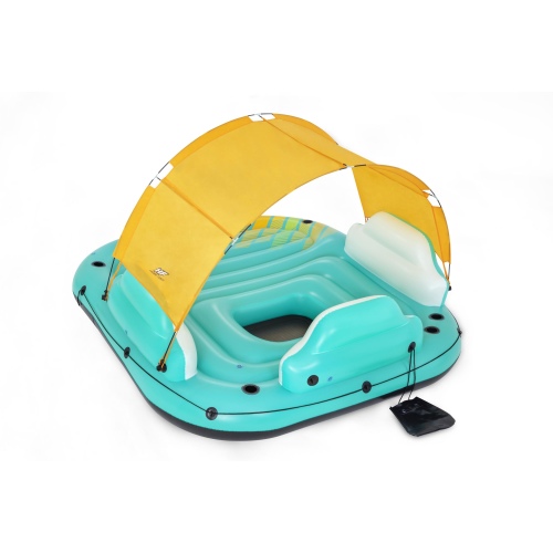 Надувной плот Bestway Hydro-Force Sunny Lounge на 5 человек 300 x 275 см, артикул 43407