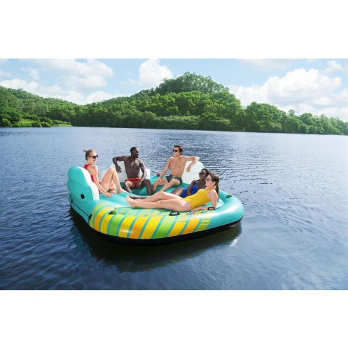 Надувной плот Bestway Hydro-Force Sunny Lounge на 5 человек 300 x 275 см, артикул 43407