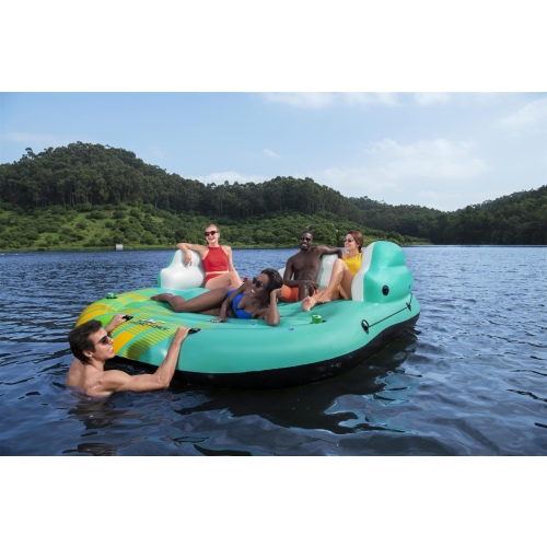 Надувной плот Bestway Hydro-Force Sunny Lounge на 5 человек 300 x 275 см, артикул 43407