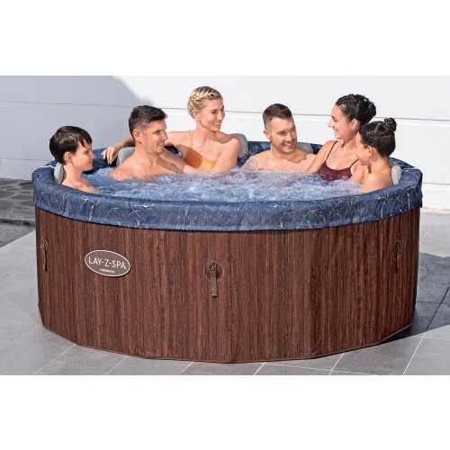 Джакузи Bestway 6001W, внешний размер: 190 x 70 см - 7 мест